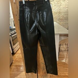 Aritzia Wilfred vegan leather pants